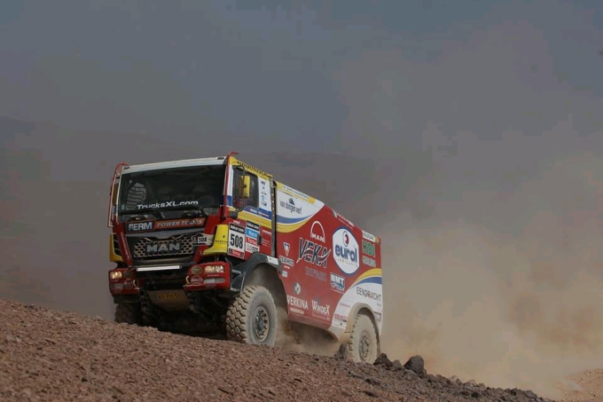 Twee keer top tien voor het Eurol VeKa MAN Rally team tijdens de Koninginnenrit